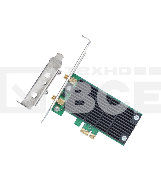 Адаптер TP-LINK ARCHER T4E AC1200 Двухдиапазонный Wi-Fi адаптер PCI Express
