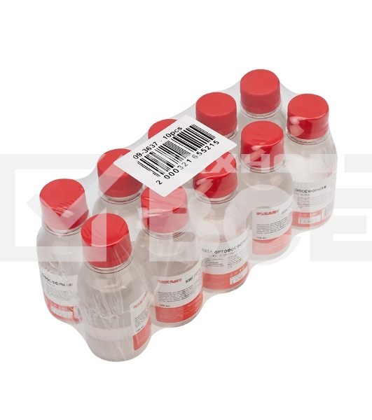 Флюс для пайки Rexant, КИСЛОТА ОРТОФОСФОРНАЯ, 100 мл, флакон
