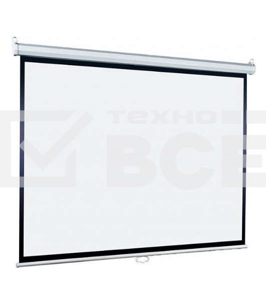 Настенный экран Lumien Eco Picture 153х203см (рабочая область 147х197 см) Matte White восьмигранный корпус, возможность потолочн./настенного крепления, уровень в комплекте, 4:3 (треугольная упаковка)