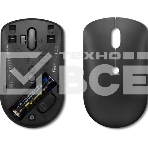 Мышь беспроводная Lenovo 400 черный, 2400 dpi, радиоканал, USB-C, кнопки - 4, фото4