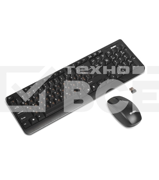 Клавиатура + мышь Sven Comfort 3300 Wireless Беспроводной SV-03103300WB