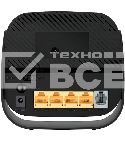 Роутер беспроводной D-Link DSL-2640U/R1A ADSL2+ черный (Annex A)