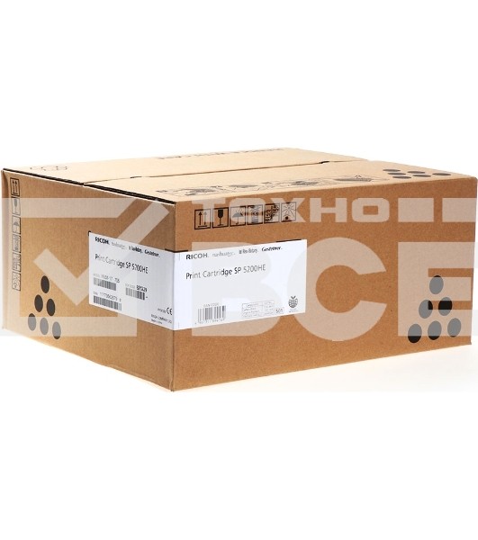 Картридж лазерный Ricoh тип SP 5200HE черный для Aficio SP 5200S/5210SF/5210SR/ SP 5200DN/5210DN 25000 отпечатков