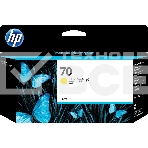 Картридж струйный HP №70 C9454A желтый для HP DJ Z2100/Z3100 (130мл), фото4