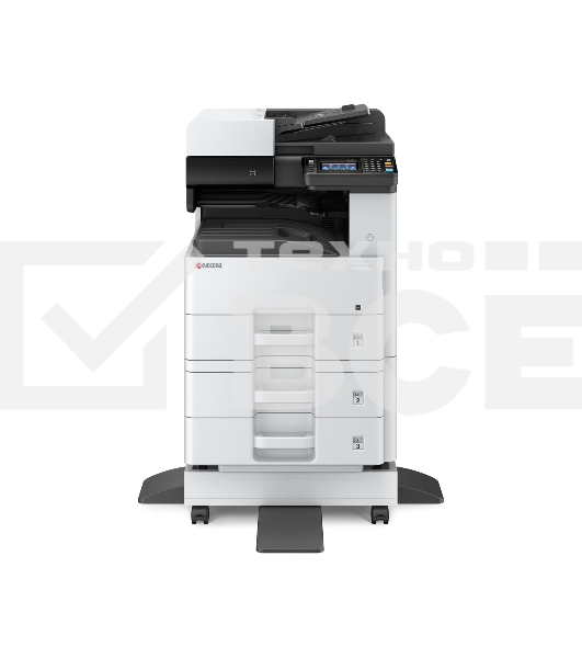 МФУ лазерный Kyocera Ecosys M4125idn (1102P23NL0), A3, ч/б, печ. до 25 стр/мин. (А4) до 12 стр/мин. (А3), скан. до 50 стр/мин., 1200 x 1200 dpi (печать) 600x600dpi (скан.), USB, RJ-45, NFC, Air Print, Mopria