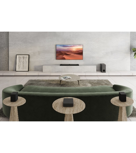 Саундбар LG S80QR 5.1.3 620Вт+220Вт черный