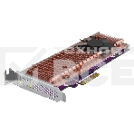 Плата расширения QNAP QM2-2P-244A Dual M.2 22110/2280 SATA SSD expansion card (PCIe Gen2 x2), Low-profile bracket pre-loaded, Low-profile flat and Full-height are bundled (shorter version to support TVS-x82/TS-x77 PCIe slot 2 & slot 3), фото2