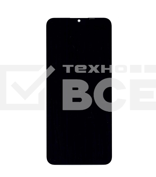 Дисплей для Realme C21/C11 2021 черный