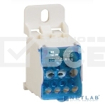 Блок распределительный на DIN-рейку РБД-80А IEK RBD-80, фото 1