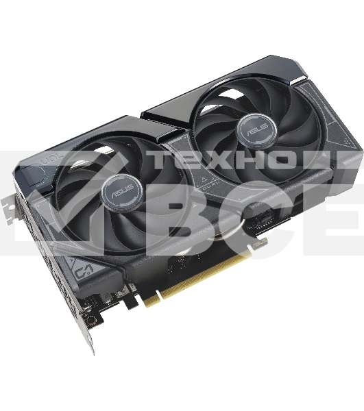 Видеокарта Asus DUAL-RTX4060TI-O8G-EVO NVIDIA GeForce RTX 4060TI 8Gb PCI-E 4.0 128bit GDDR6 2565/18000 HDMIx1 DPx3 HDCP Ret