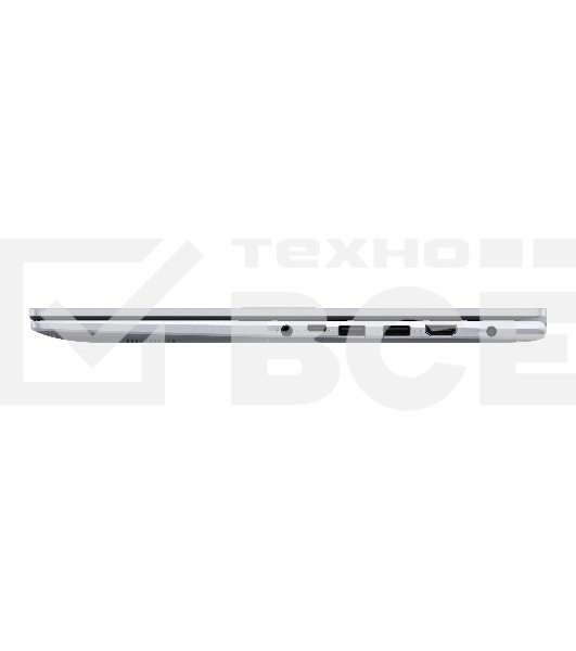 Ноутбук ASUS VivoBook 17X M3704YA Ryzen 5 7430U 16Gb SSD 1Tb AMD Radeon Graphics 17,3 FHD IPS 50Вт*ч No OS Серебристый M3704YA-AU159 90NB1191-M008F0