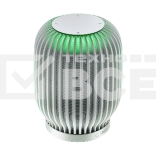 Умная колонка Sber SberBoom, 40Вт, стандартная, 1 динамик, Мультирум, Стереопара, Wi-Fi, Bluetooth 5.0, Салют, белый