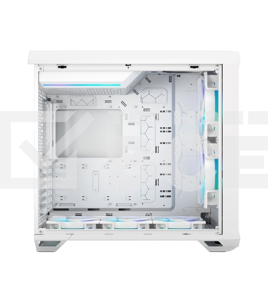 Корпус ПК без блока питания Fractal Design Torrent RGB TG Clear Tint, Full-Tower, 2x180mm + 3x140mm RGB, 2xUSB-A 3.2 + 1xUSB 3.2 Type-C E-ATX, SSI-CEB, SSI-EEB, ATX, mATX, mITX White