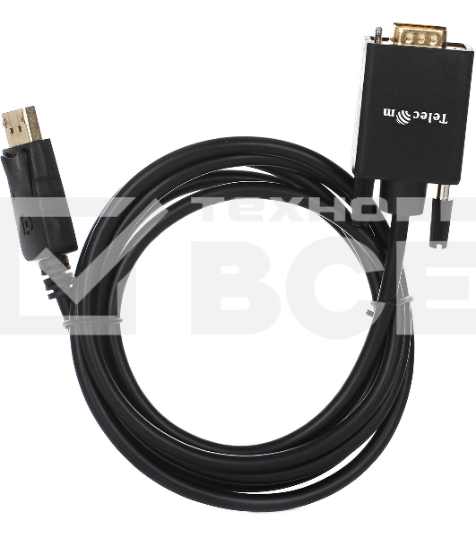 Кабель-переходник DP --> VGA_M/M 1,8м Telecom