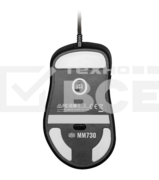 Мышь проводная Cooler Master MM730 (MM-730-KKOL1) черный, 16000 dpi, USB, кнопки - 6