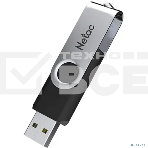 Флешка USB Netac U505 (NT03U505N-008G-20BK), 8Gb, USB 2.0, R/W 70/30, черный/серебристый, фото17