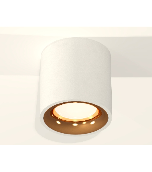 Светильник Ambrella Light XS7531024 SWH/PYG белый песок/золото желтое полированное MR16 GU5.3 (C7531, N7014)
