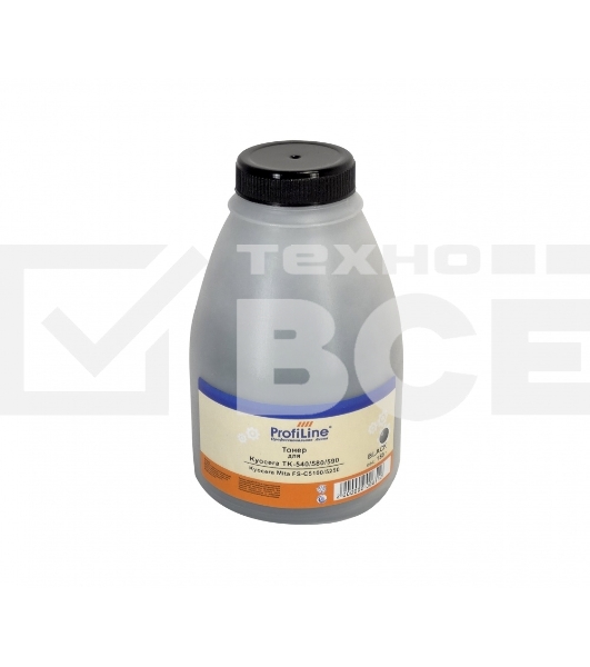 Тонер TK-540/580/590 Black для принтеров Kyocera Mita FS-C5100/5250 150 гр ProfiLine Фасовка РФ