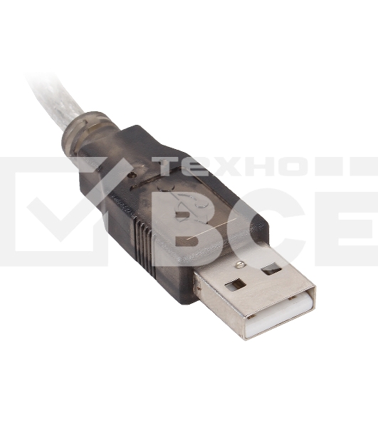 Кабель-адаптер USB AM <-> COM DB9M(RS232) Orient USS-101N18, chipset Prolific PL2303TA, поддержка Win 8/8.1, 1.8м, крепление винты