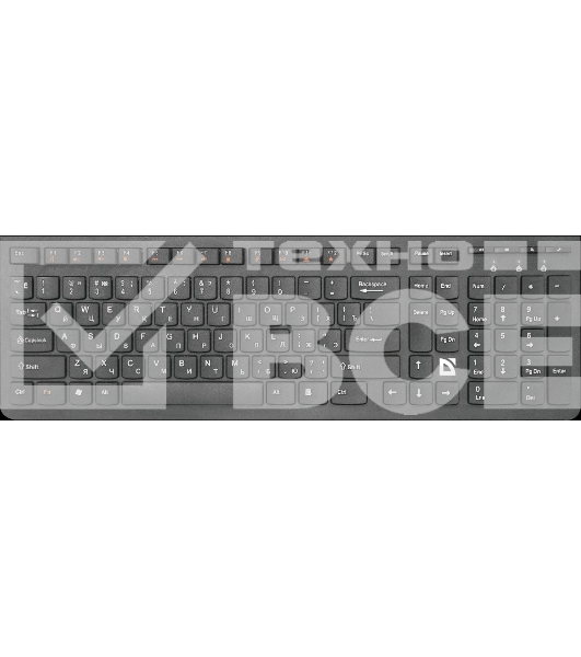 Клавиатура Defender ULTRAMATE SM-535 RU беспроводная USB, радиоканал, черный