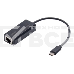 Кабель-адаптер Exegate EX283721RUS EXE-736 USB3.0 Type C --> UTP 1000Mbps AX88179, фото 1