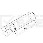 Гильза ГМЛ 6-4 (6 мм² - Ø 4 мм) ГОСТ 23469.3-79 (в упак. 10 шт.) Rexant, фото2