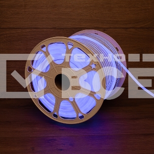 Гибкий неон LED SMD 8х16 мм, синий, 120 LED/м
