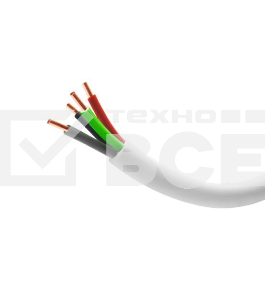 Кабель КСПВ 4х0.4 (ном. сеч. 0.13кв.мм) бухта (м) Rexant 01-4701