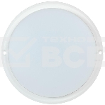 Светильник Iek LDPO0-4001-8-4000-K01LED ДПО 4001 8Вт IP54 4000K круг белый IEK, фото 1