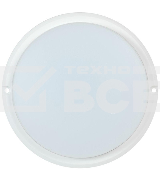 Светильник Iek LDPO0-4001-8-4000-K01LED ДПО 4001 8Вт IP54 4000K круг белый IEK