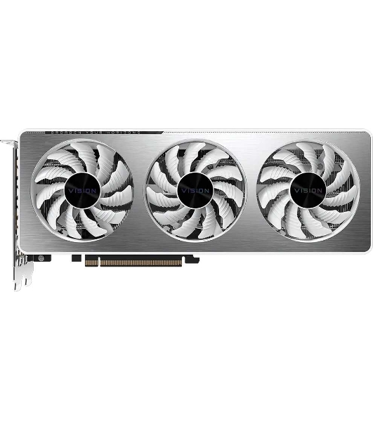 Видеокарта Gigabyte N3060VISIONOC-12GD LHR PCIE16 12288Mb 192 GDDR6 1837/15000 HDMIx2 DPx2 HDCP
