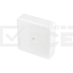 Коробка распаячная ОУ для кабель-канала 100х100х29 мм, белая, IP40 Rexant, фото 1