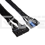 Компьютерный корпус Miditower ExeGate AA-440-AA350 (ATX, AA350 8 см, 2*USB, аудио), фото4