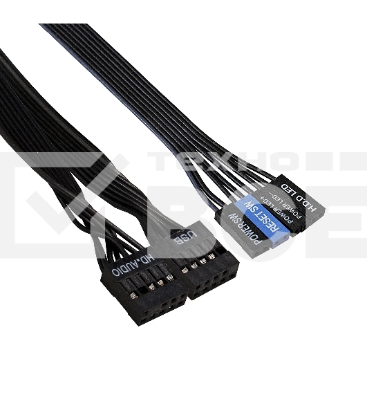Компьютерный корпус Miditower ExeGate AA-440-AA350 (ATX, AA350 8 см, 2*USB, аудио)