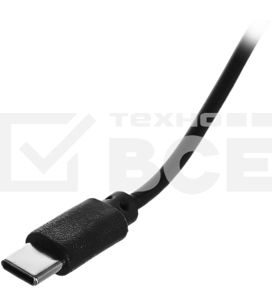Сетевое зарядное устройство Buro BUWC1 2A кабель USB Type C черный
