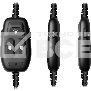 Наушники с микрофоном A4Tech Bloody MC750 черный 2.3м мониторные USB оголовье (MC750 BLACK)