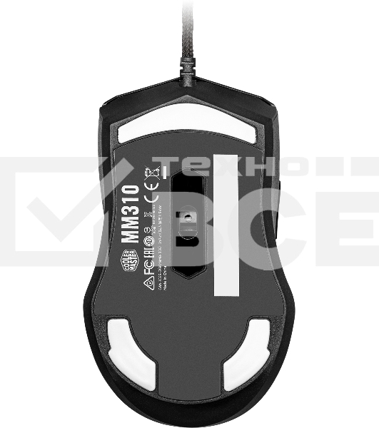 Мышь проводная Cooler Master Mouse MM310, Wired, Black Matte