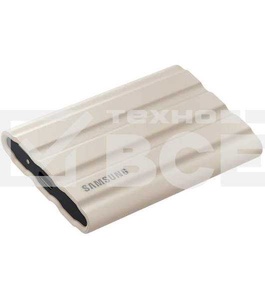 Твердотельный диск 1TB Samsung T7 Shield MU-PE1T0K/WW, V-NAND, USB 3.2 Gen 2 Type-C  [R/W - 1000/1050 MB/s]/EU