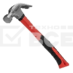 Молоток-гвоздодер Matrix ''optimal'', 450 г, боек c магнитом,фибергласовая обрезиненная рукоятка, фото4