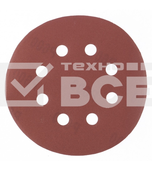 Круг абразивный Matrix на ворсовой подложке под 