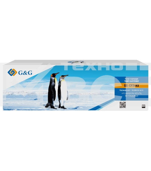 Картридж лазерный G&G GG-CF244X черный (2000стр.) для HP LJ M15 Pro/M15a Pro/M28a Pro MFP/M28w Pro MFP