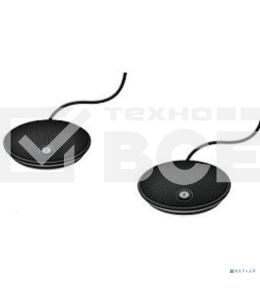 Микрофоны выносные проводные 2 шт. (989-000171) для Logitech ConferenceCam Group 