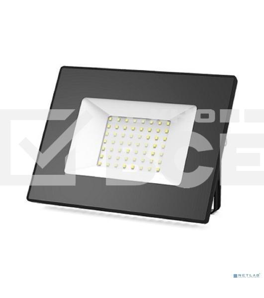 Прожектор светодиодный Gauss Elementary 50Вт 3510лм IP65 6500К черный ПРОМО