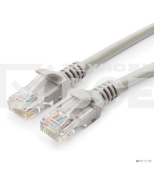 Патч-корд медный UTP Cablexpert PP10-10M кат.5, 10м, литой, многожильный (серый)