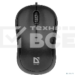 Мышь проводная Defender Patch MS-759 черный, 1000 dpi, USB, кнопки - 3, фото2
