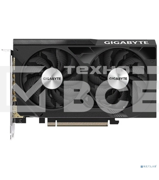Видеокарта Gigabyte NVIDIA GeForce RTX 4060 8Gb 128bit GDDR6 2475/17000 HDMIx2 DPx2 HDCP Ret GV-N4060WF2OC-8GD