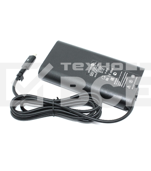 Блок питания (сетевой адаптер) Amperin 5V 3A - 20V 4.5A 90W Type-C, тонкий корпус