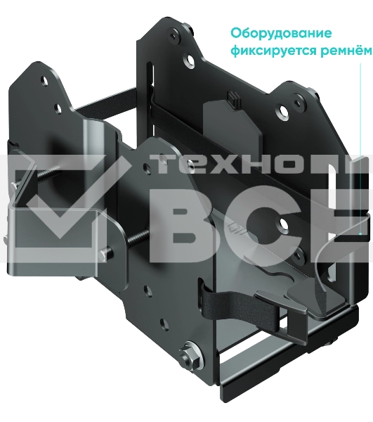 Кронштейн ONKRON A2N для mini PC, чёрный