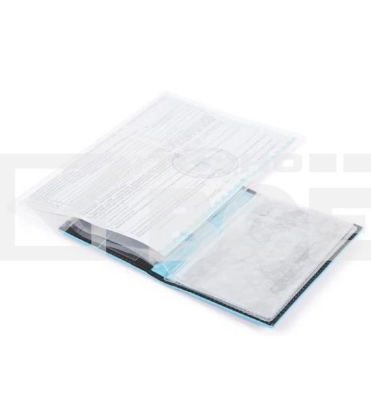 Обложка для документов Piquadro Blue Square PP5256B2/N. черный, натур.кожа