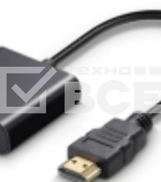 Переходник с кабелем HDMI  на VGA